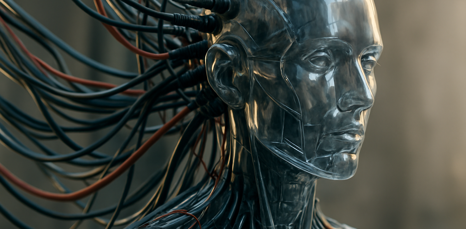 Mechanical Ai with Cables, Created in ChatGPTv5.1